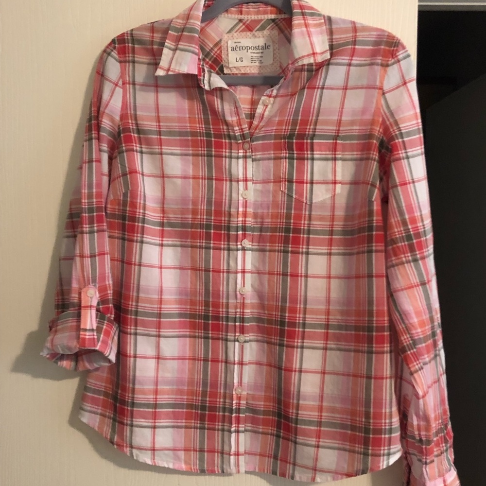 Ladies Plaid Shirt